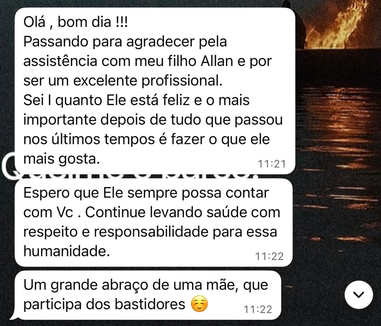 Mensagem de paciente 10