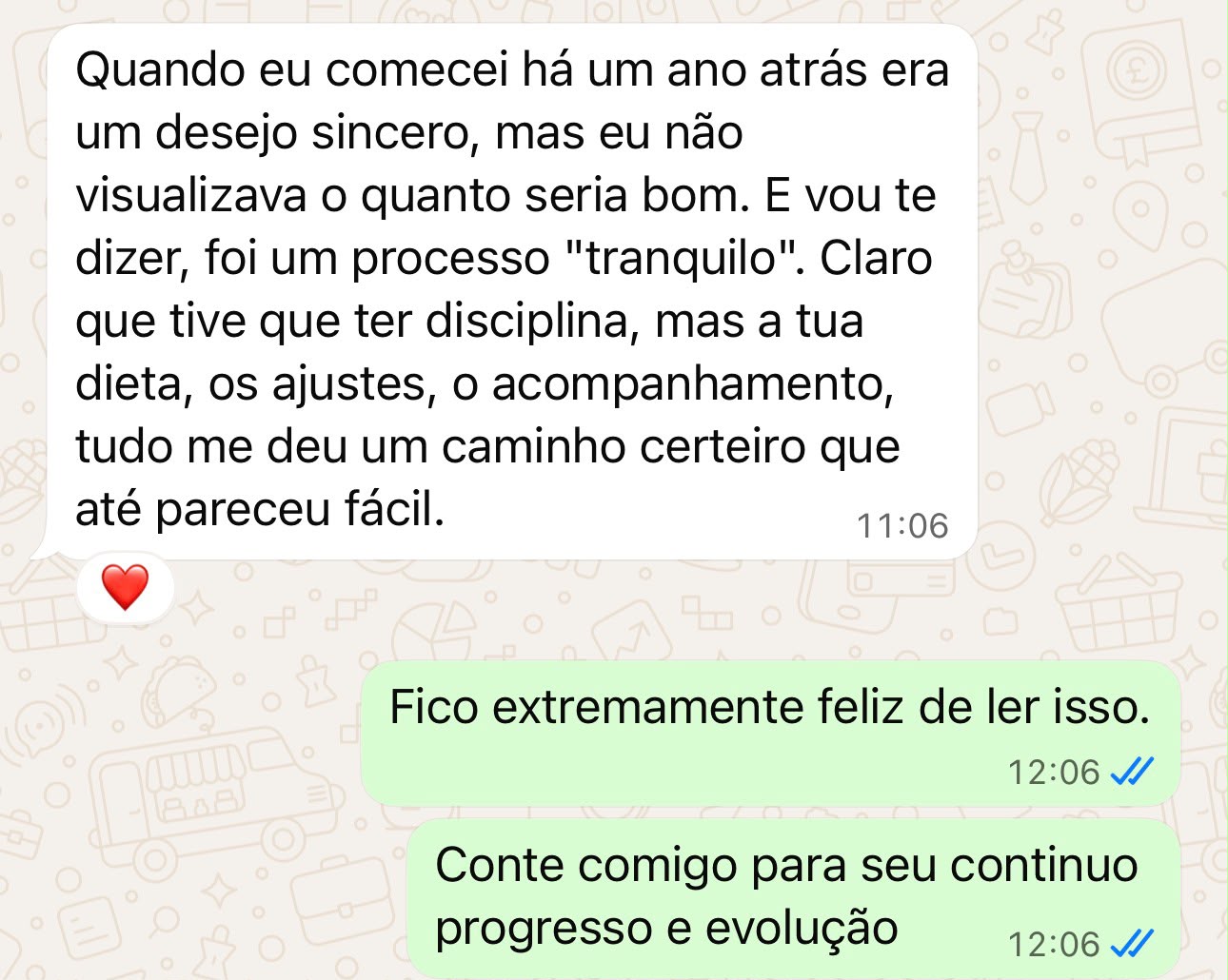 Mensagem de paciente 02