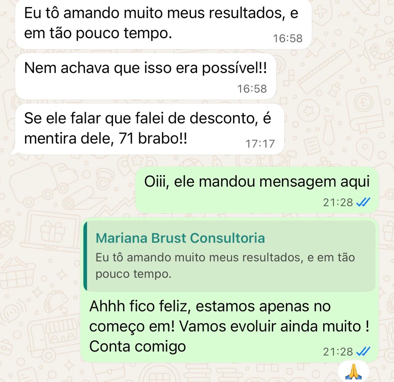 Mensagem de paciente 03